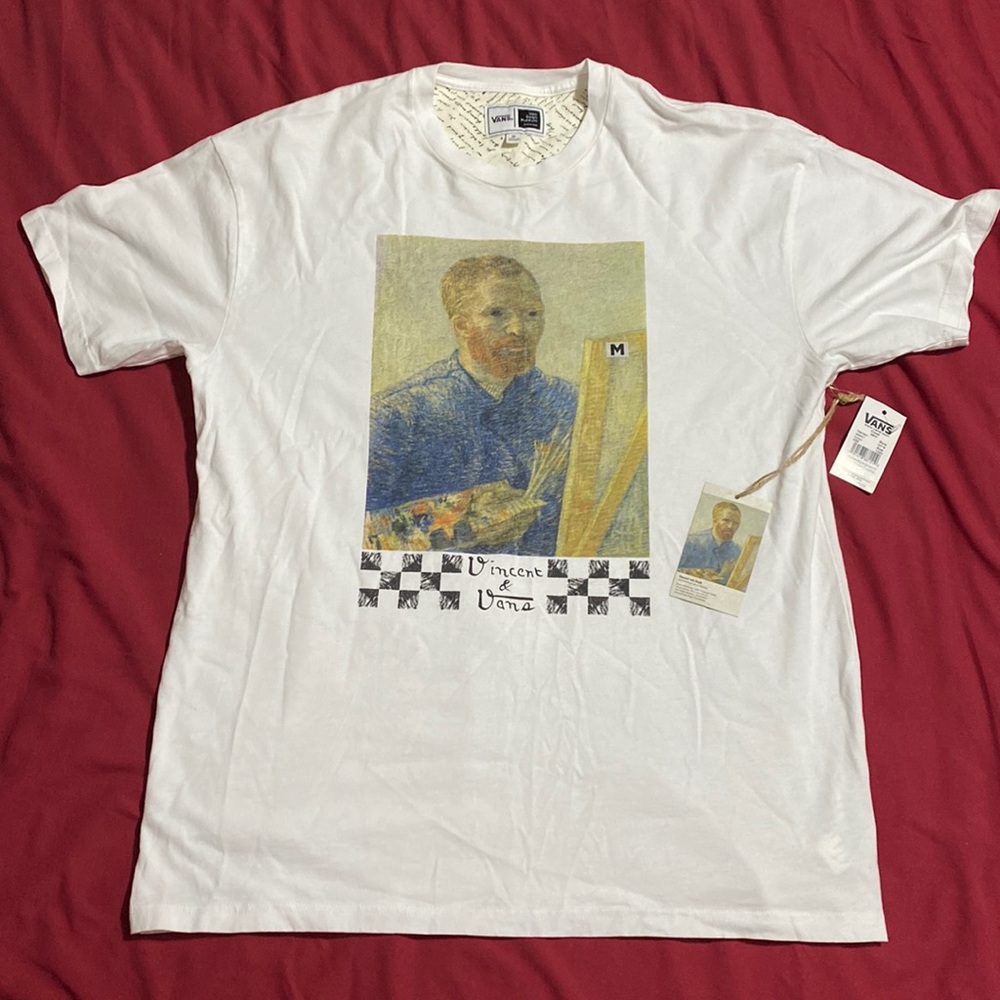 Vans x Van Gogh Self Portrait Shirt BNWT